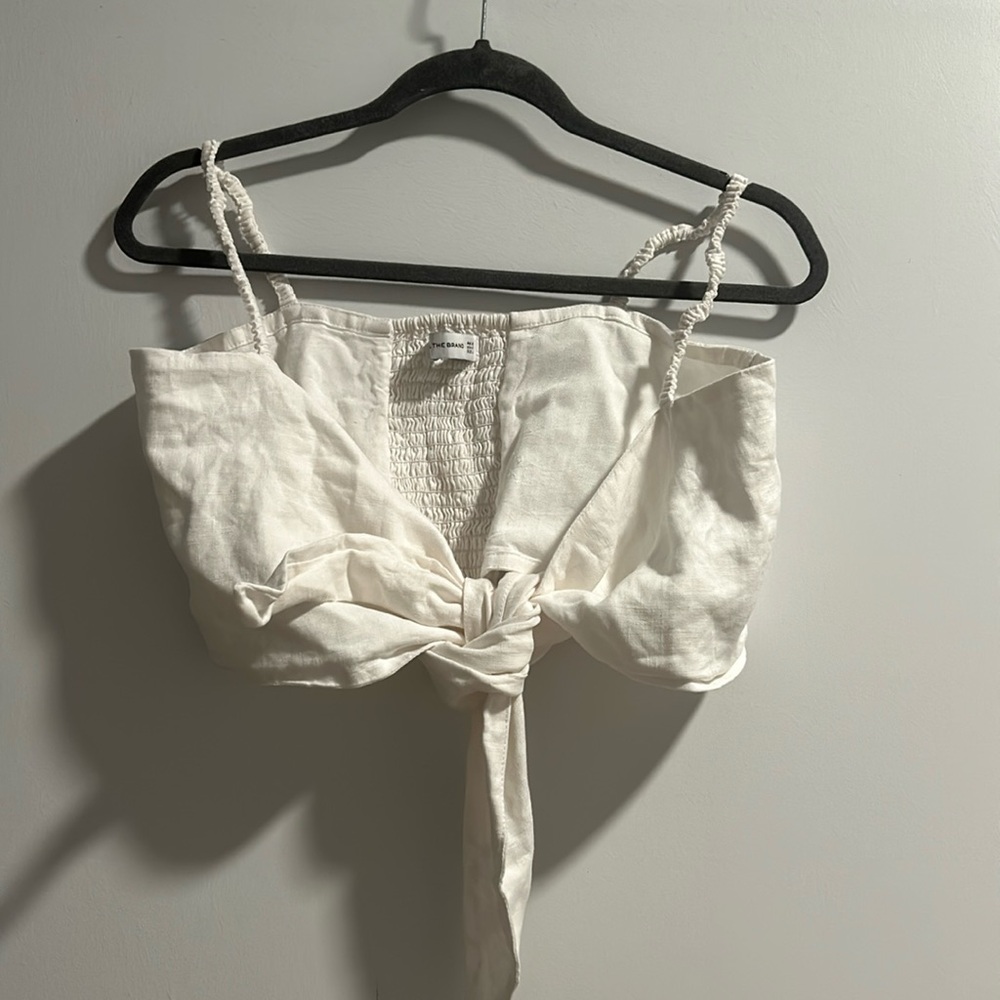 Faithfull the Brand Cropped Tie Cami - 8